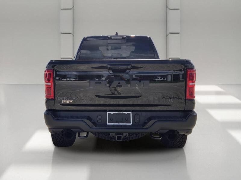 New 2026 Diamond Black Crystal Pearl-Coat Exterior Paint RAM RHO 4X4 CREW CAB 5