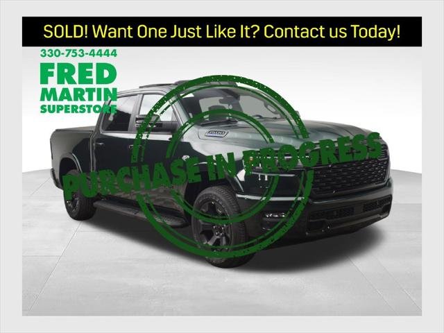 New 2026 Serrano-Green Metallic Exterior Paint RAM BIG HORN image 1