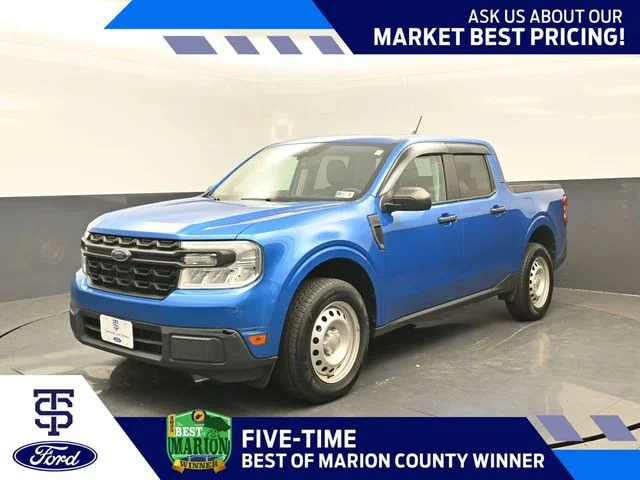 Certified Used 2022 Blue Metallic Ford XL image 1