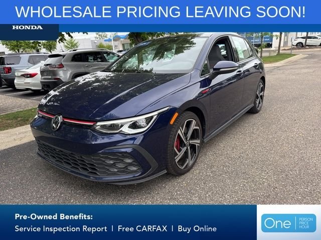 Used 2024 Atlantic Blue Metallic Volkswagen 2.0T SE image 1