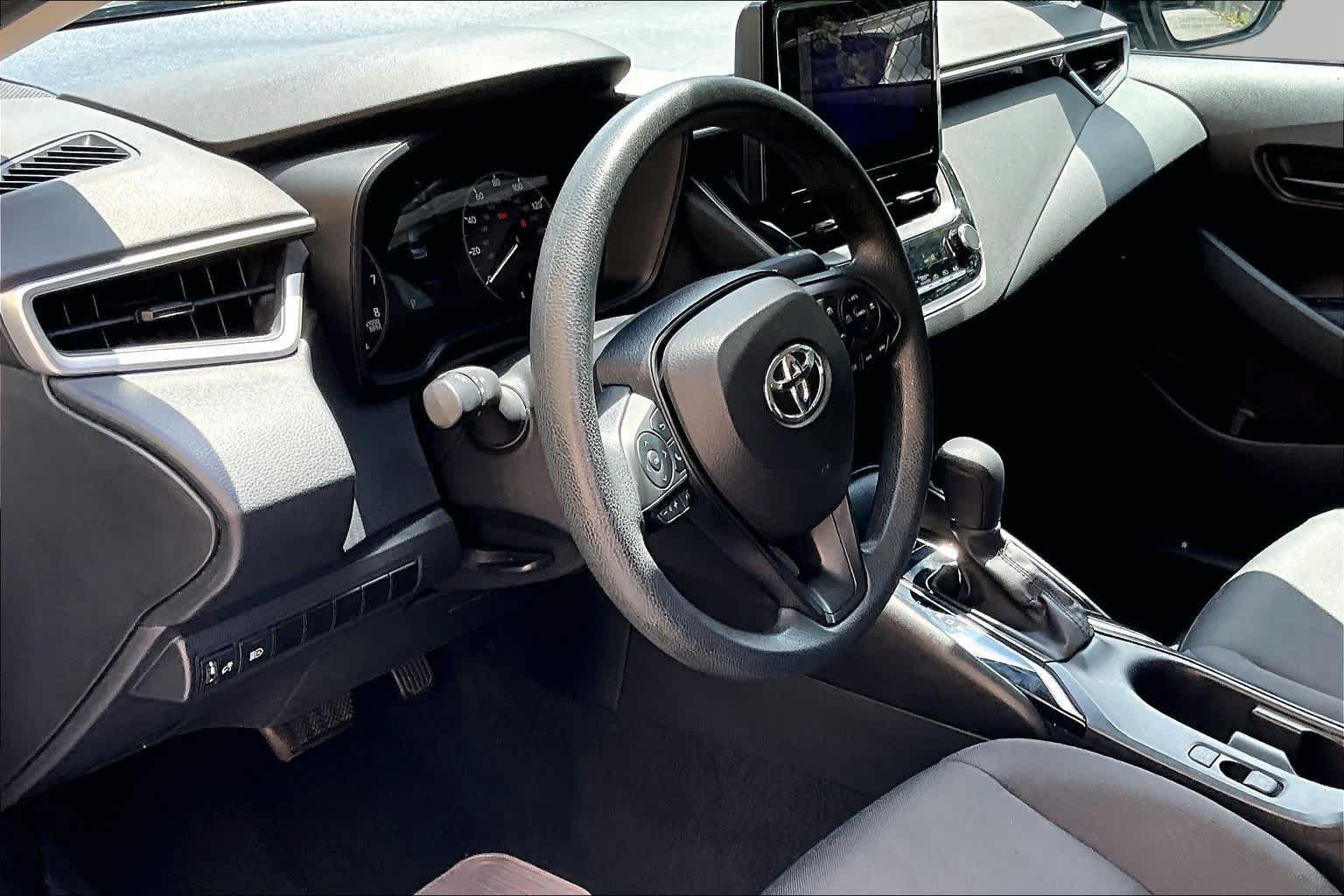 Used 2024 Classic Silver Metallic Toyota LE image 18