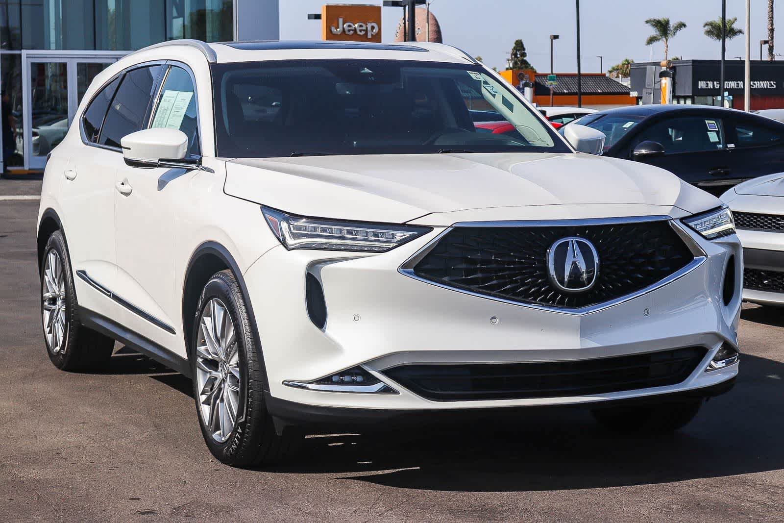 Used 2023 White Acura w/Advance Package image 3