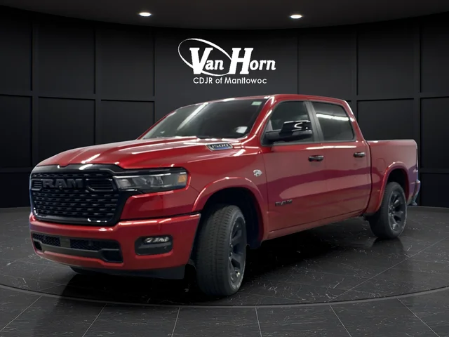 New 2026 Molten Red Pearl-Coat Exterior Paint RAM Big Horn/Lone Star image 3
