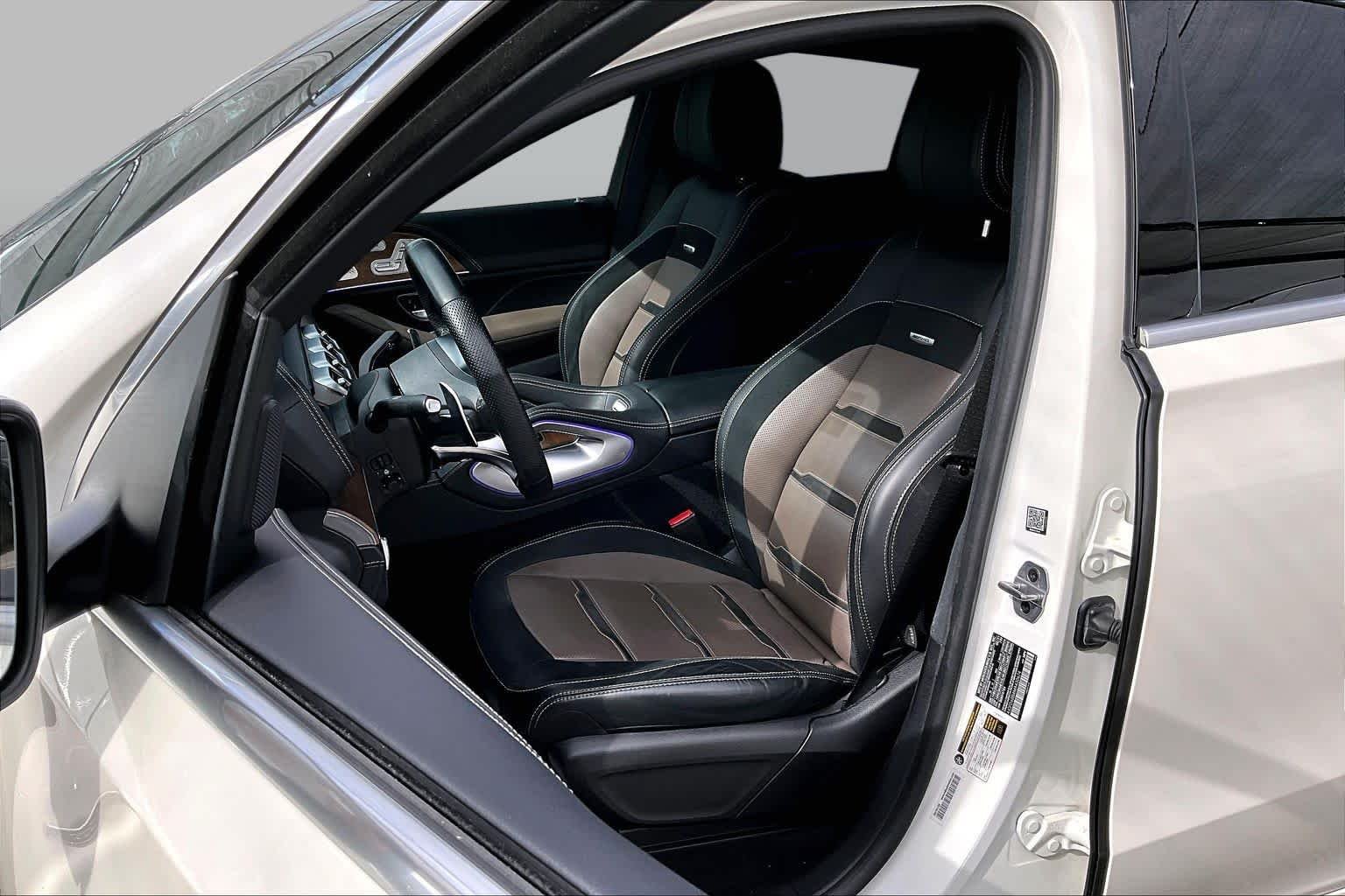 Used 2021 designo Diamond White Metallic Mercedes-Benz AMG® GLE 53 image 8