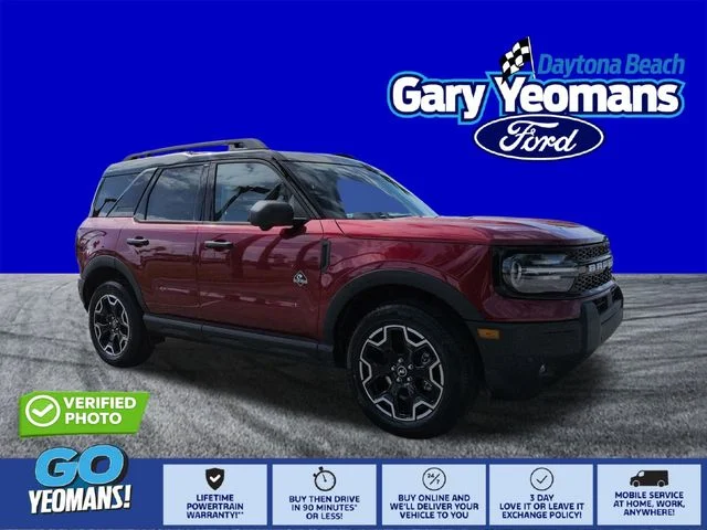 New 2026 Ruby Red Metallic Tinted Clearcoat Ford Outer Banks® image 1