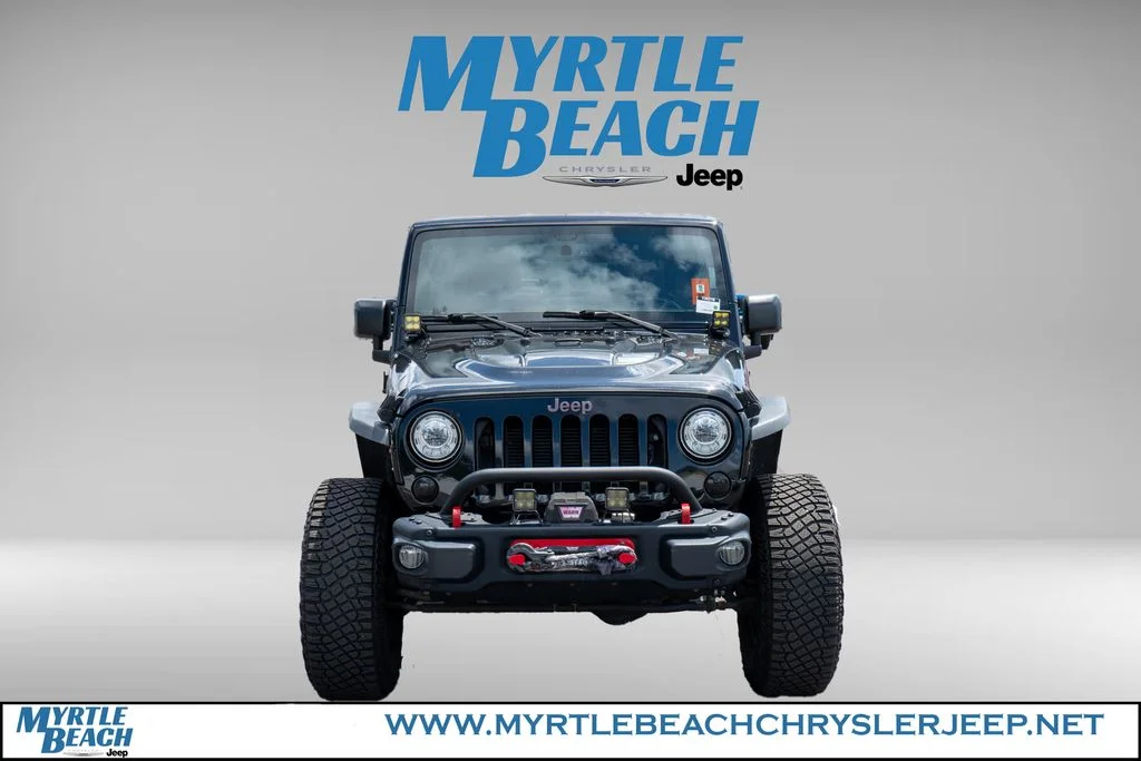 Used 2017 Black Clearcoat Jeep Unlimited Rubicon image 9
