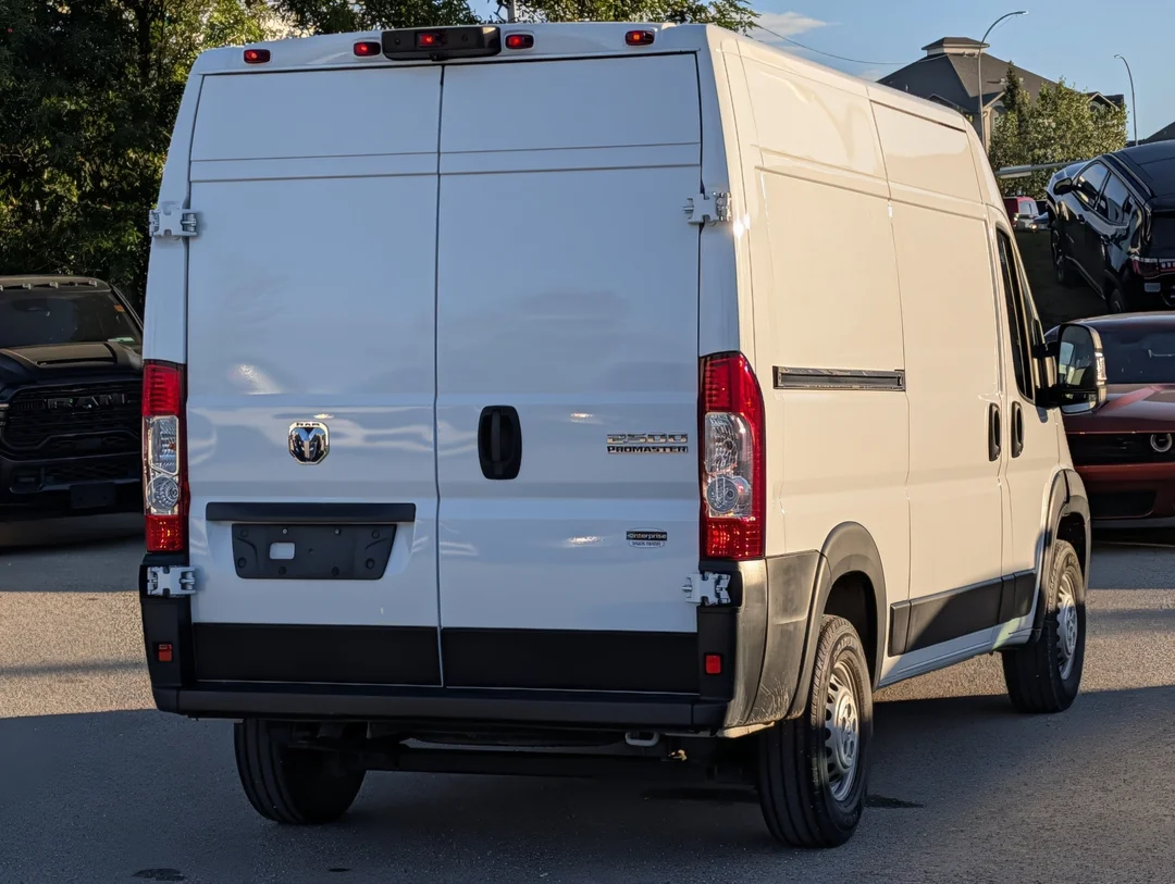 Certified Used 2025 White RAM Tradesman 136 HR - Convenience Grp - MOPAR Side Wall Paneling - Cargo Partition image 8