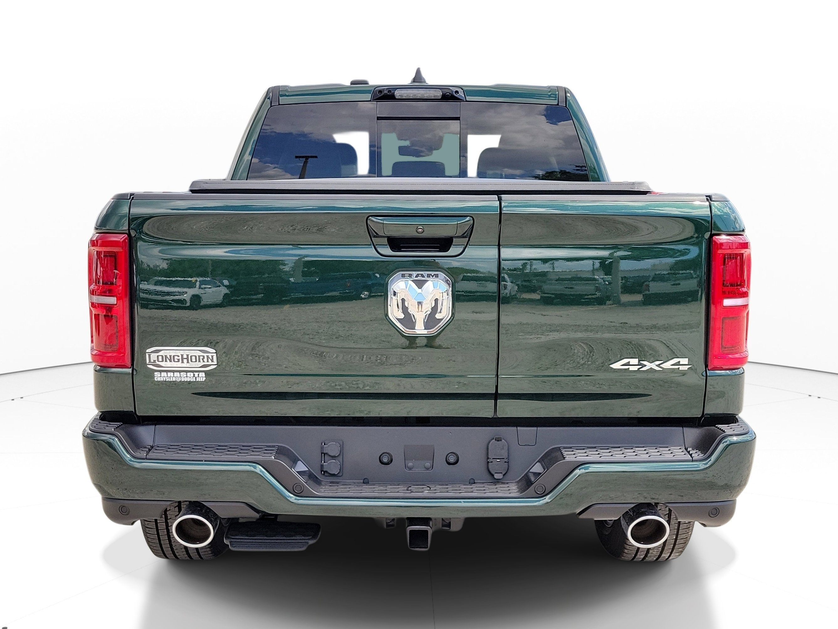 New 2026 Serrano-Green Metallic Exterior Paint RAM Longhorn image 5