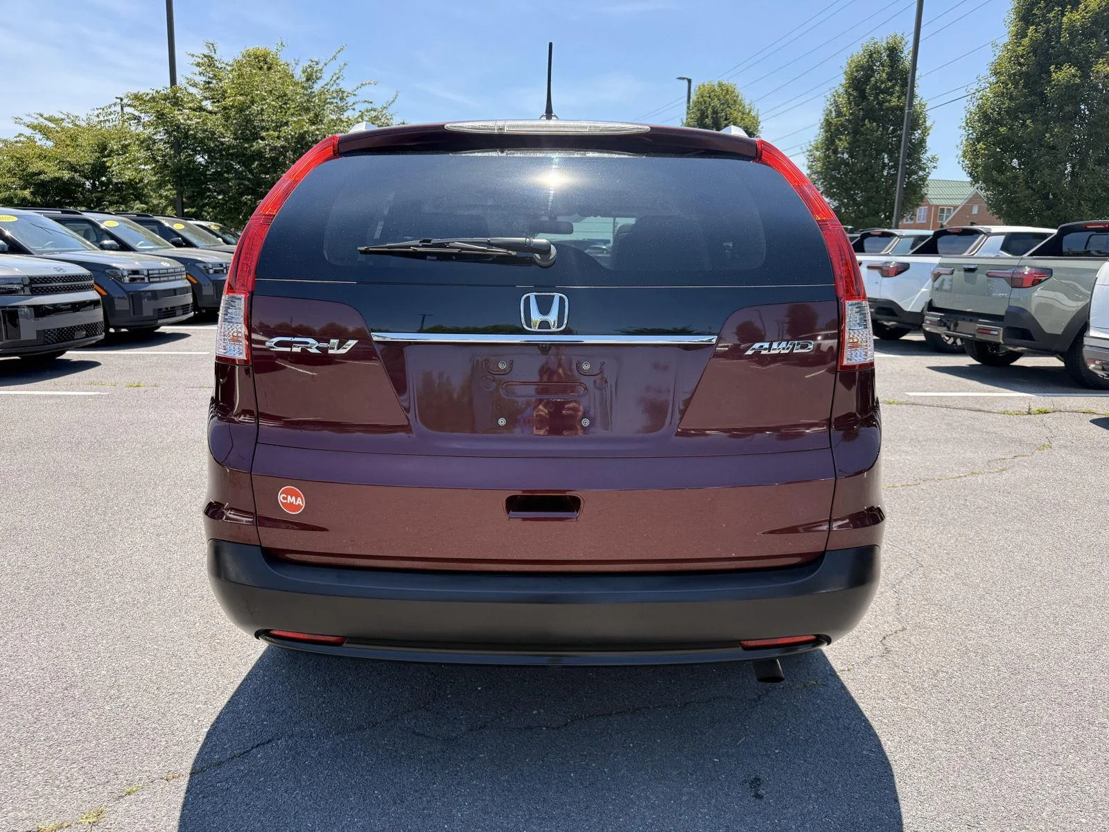 Used 2013 Basque Red Pearl II Honda EX-L image 4