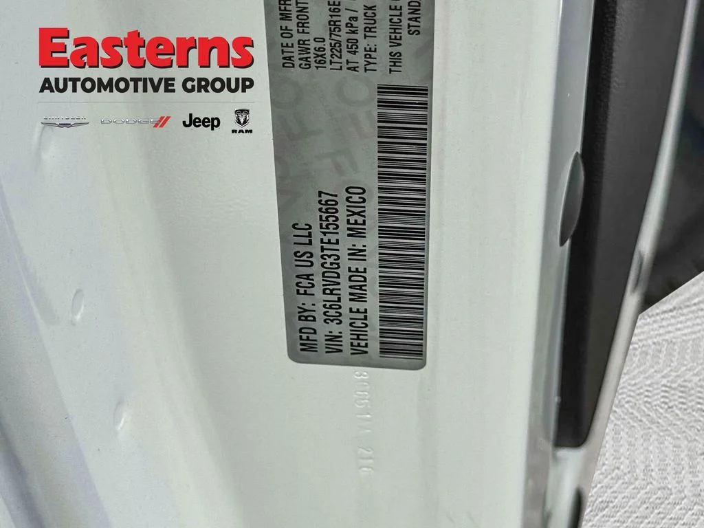 New 2026 Bright White Clear-Coat Exterior Paint RAM High Roof image 28