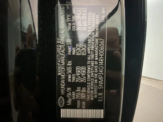 Used 2024 Black Hyundai Limited image 29