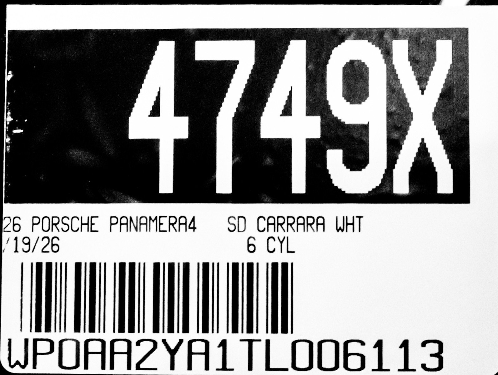 New 2026 Carrara White Metallic Porsche 4 image 29