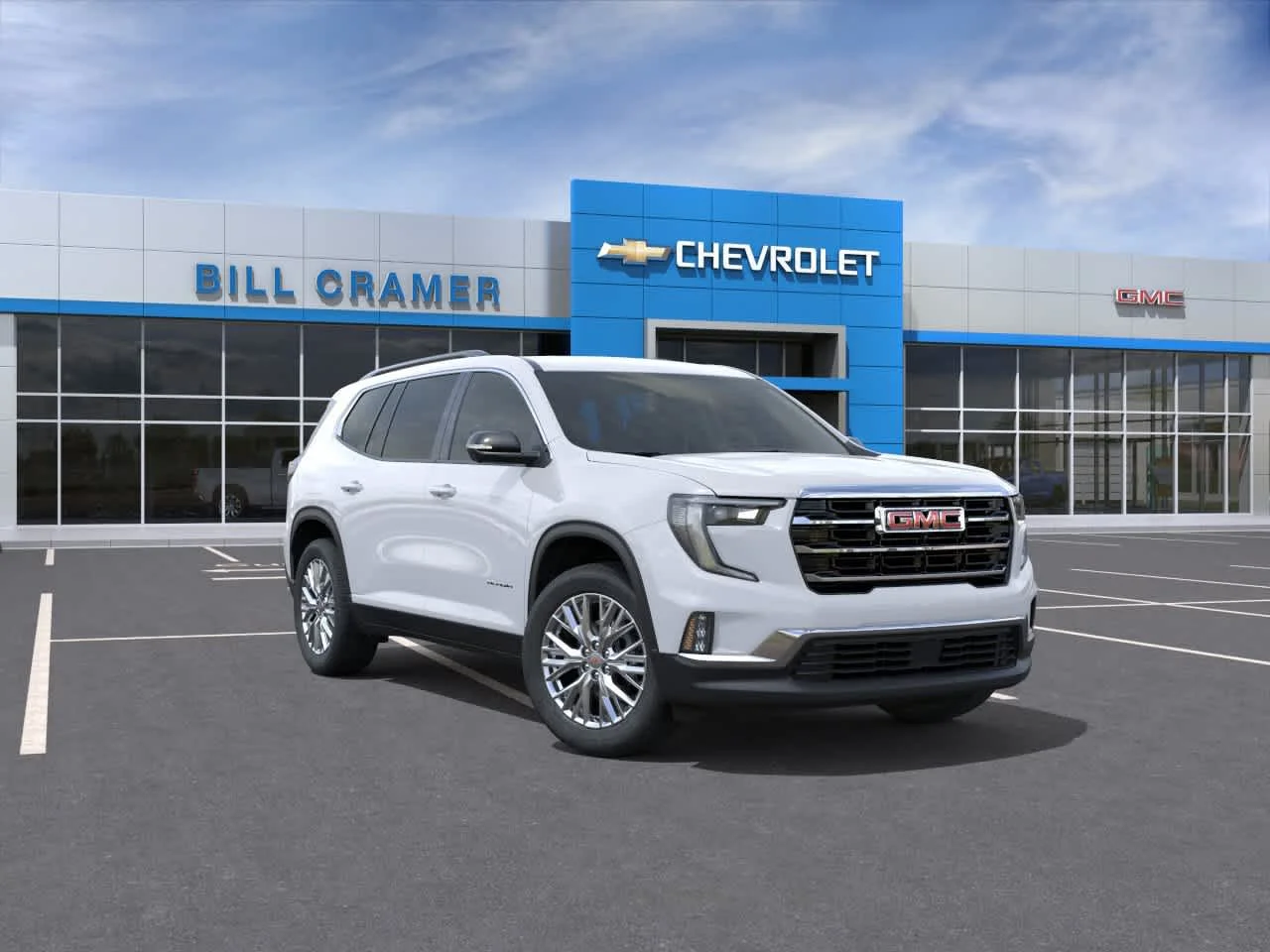 New 2027 Glacier White Tricoat GMC Elevation image 1