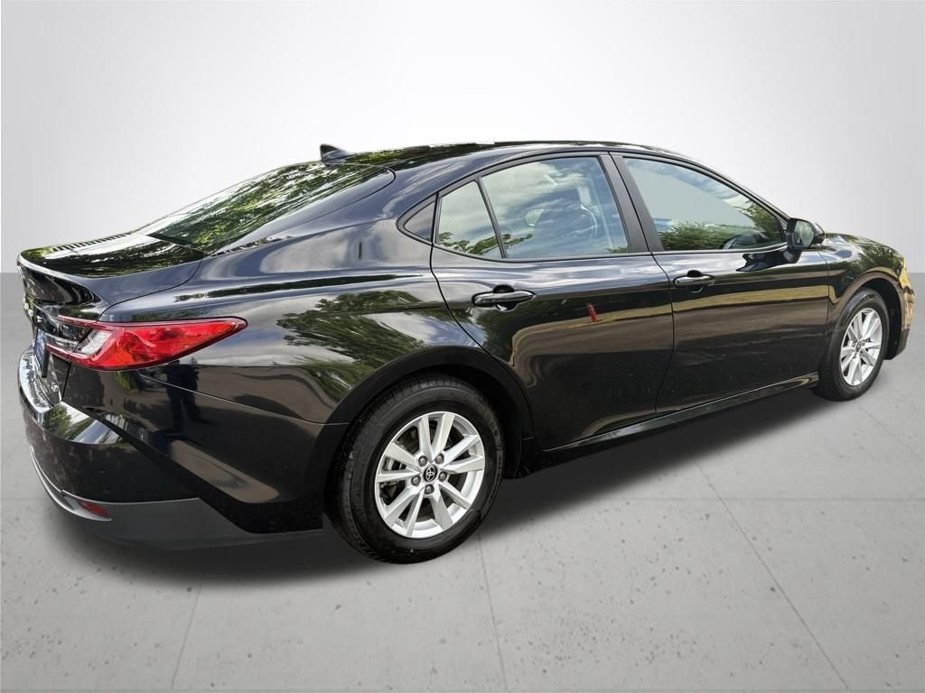 Used 2025 Midnight Black Metallic Toyota LE image 6