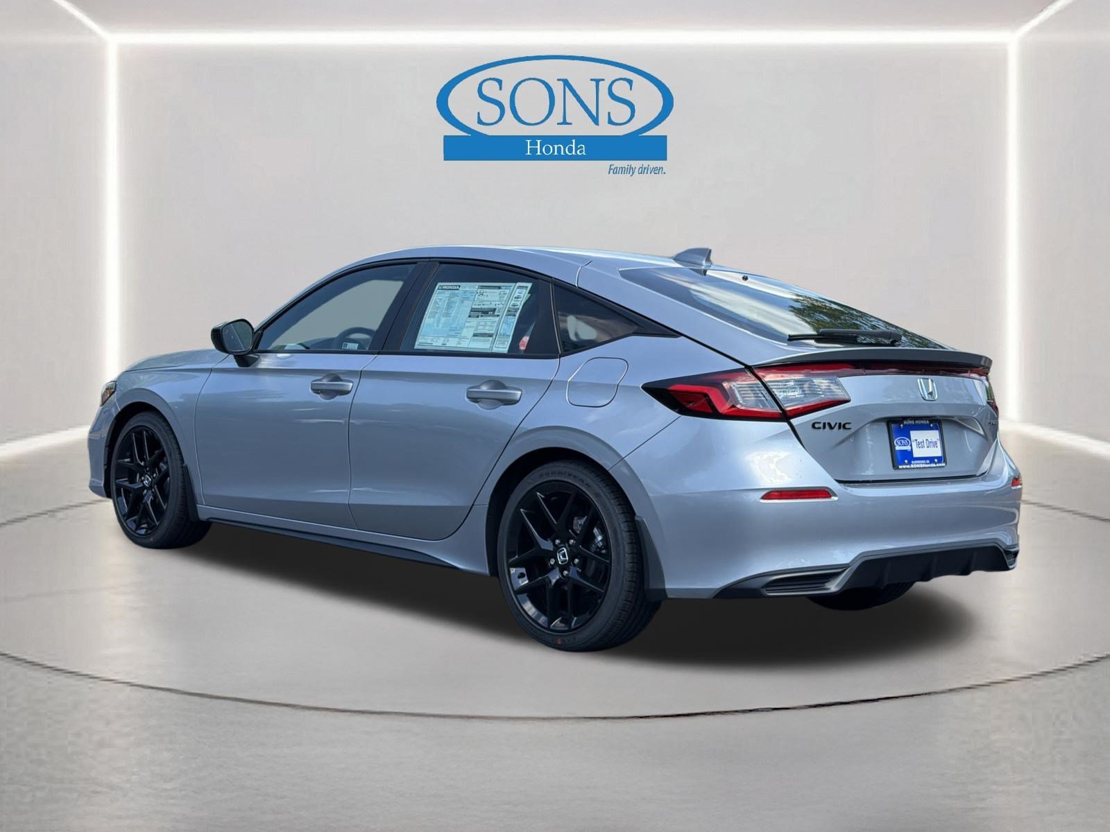 New 2026 Solar Silver Metallic Honda Sport image 19