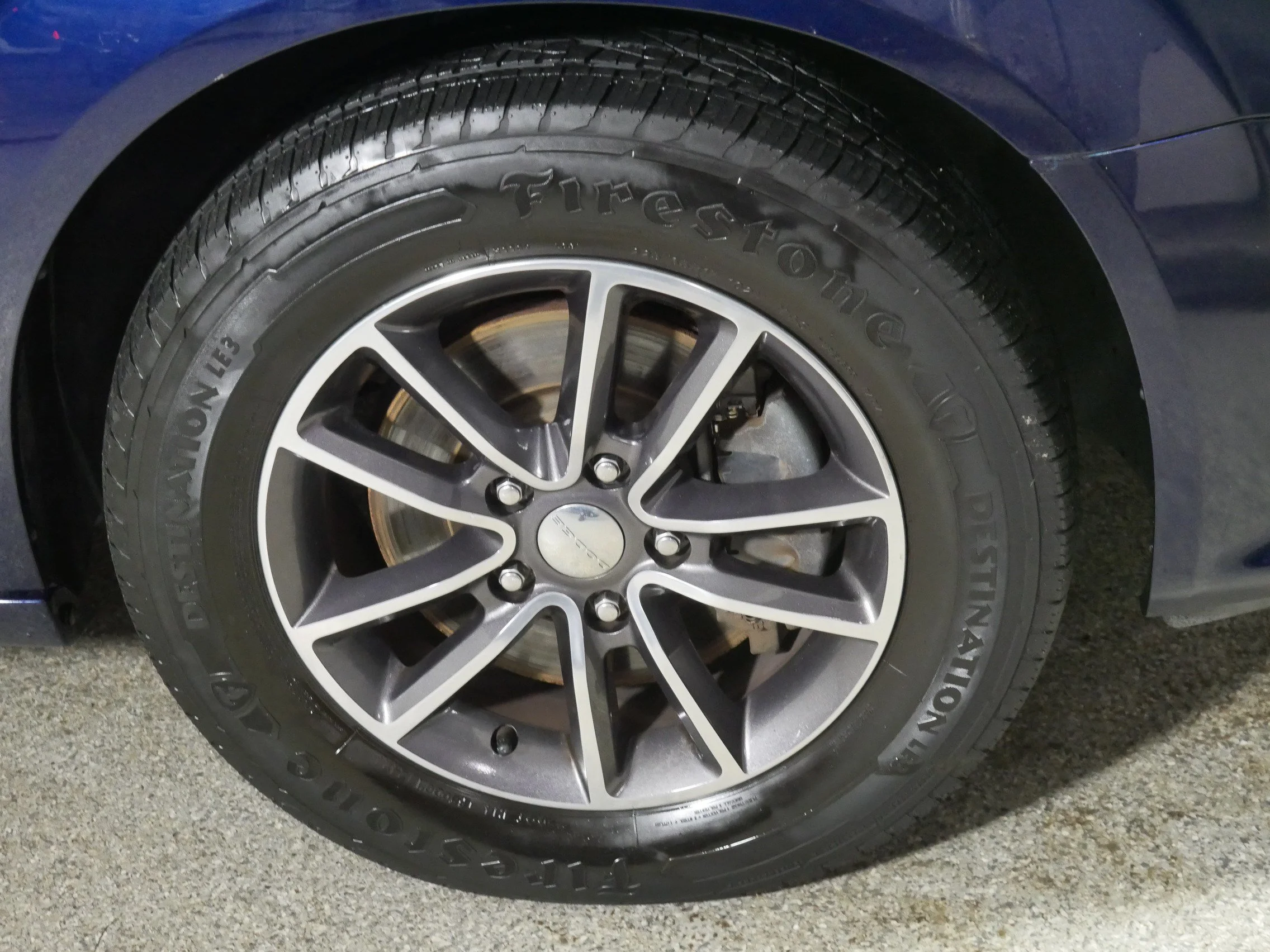 Used 2017 Contusion Blue Pearlcoat Dodge SXT image 15