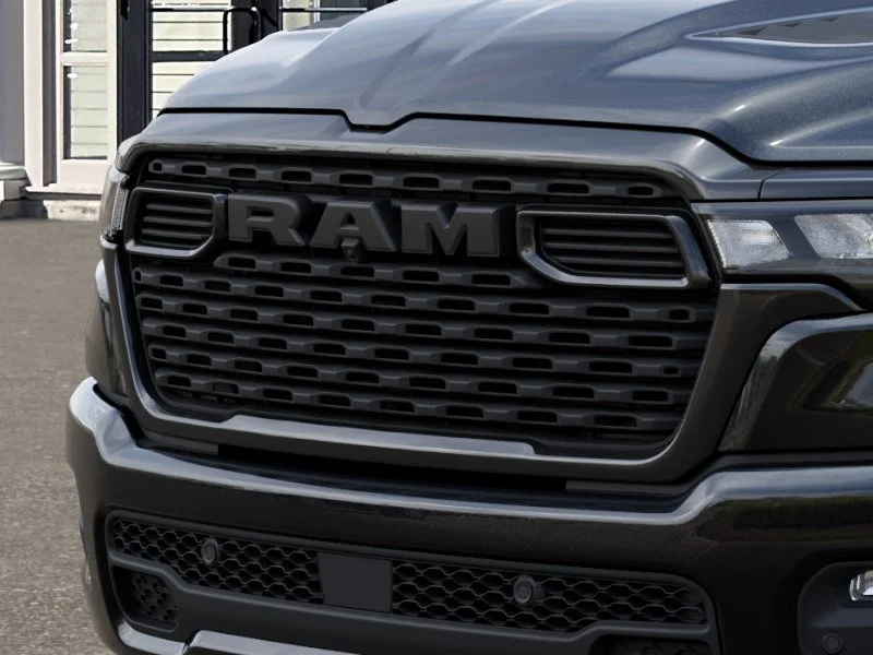 New 2026 Diamond Black Crystal Pearl-Coat Exterior Paint RAM Express Crew Cab 4x4 6