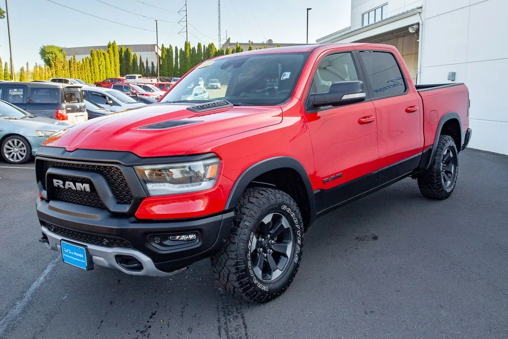 Used 2022 Flame Red Clearcoat Ram 4WD Rebel image 6