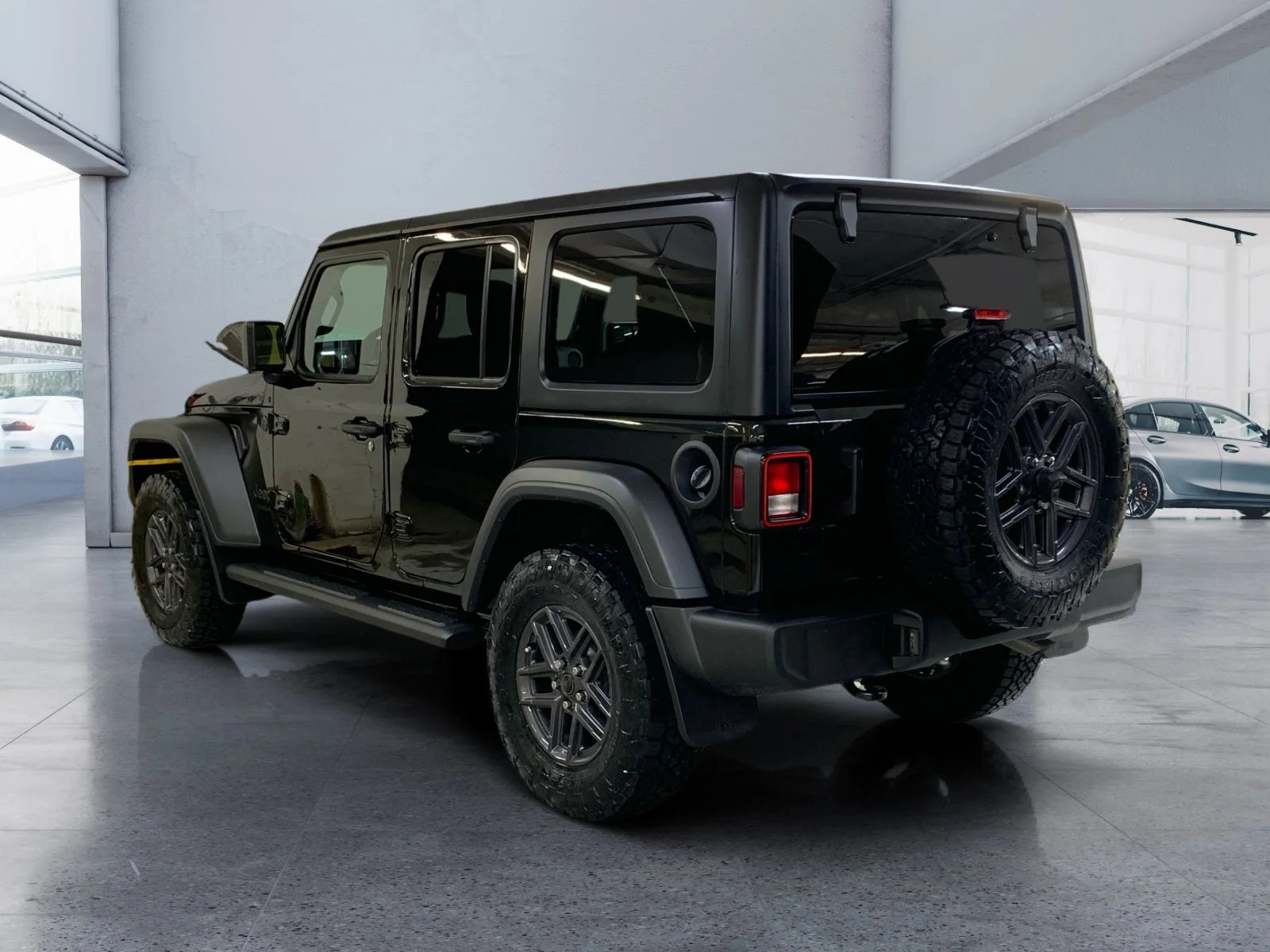 New 2026 Black Jeep Sport S image 3