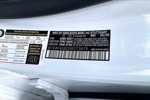 Used 2025 White Mercedes-Benz C 300 image 11