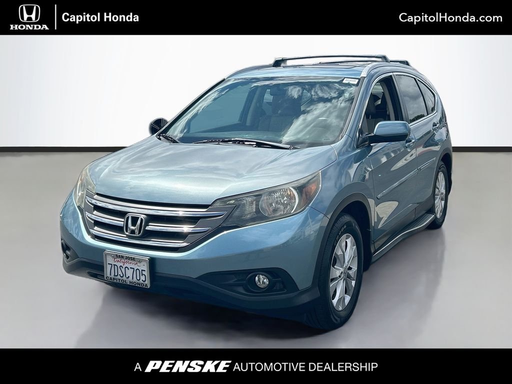 Used 2014 Twilight Blue Metallic Honda EX-L image 1