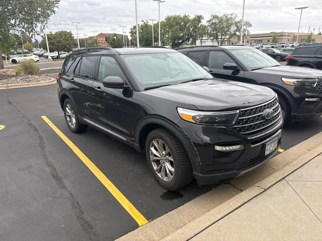 Used 2023 Ford Explorer XLT with VIN 1FMSK8DH2PGA14349 for sale in Apple Valley, Minnesota