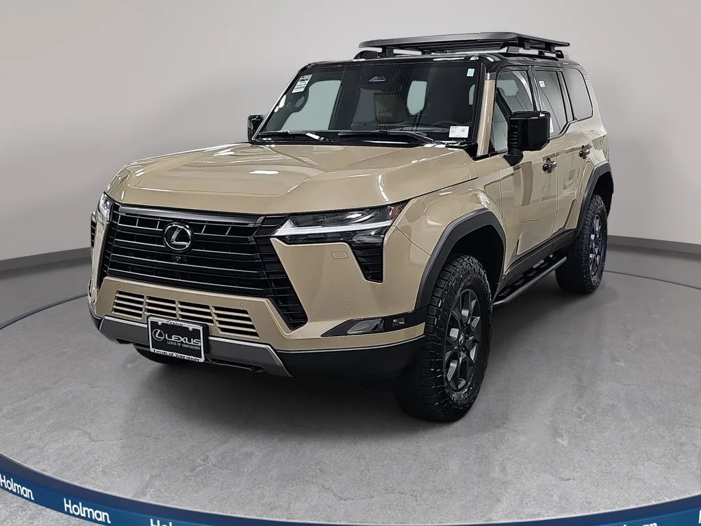 New 2026 Earth and Black Onyx Lexus OVERTRAIL PLUS image 1