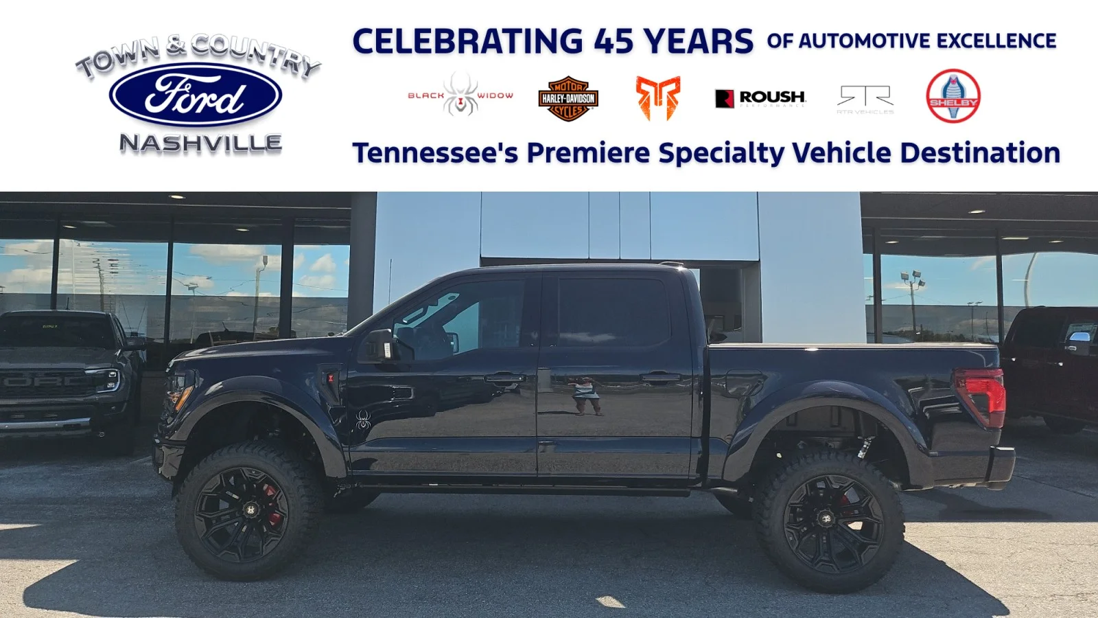 New 2026 Antimatter Blue Metallic Ford Black Widow 4WD image 1