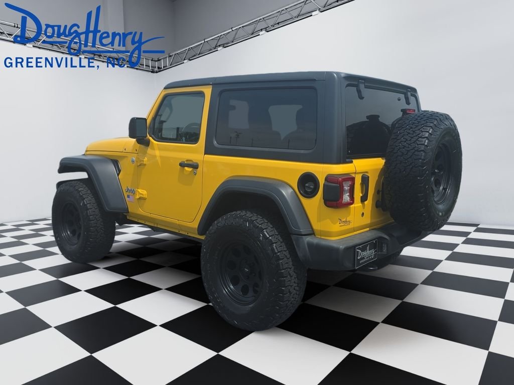 Used 2019 Yellow Jeep Sport S image 3