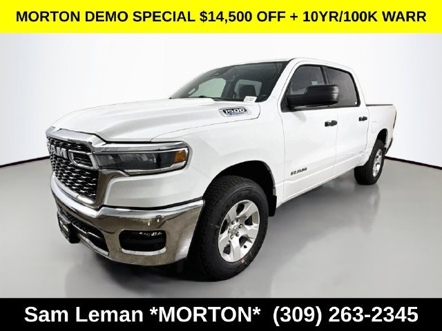 New 2026 Bright White Clear-Coat Exterior Paint Ram Big Horn/Lone Star image 3