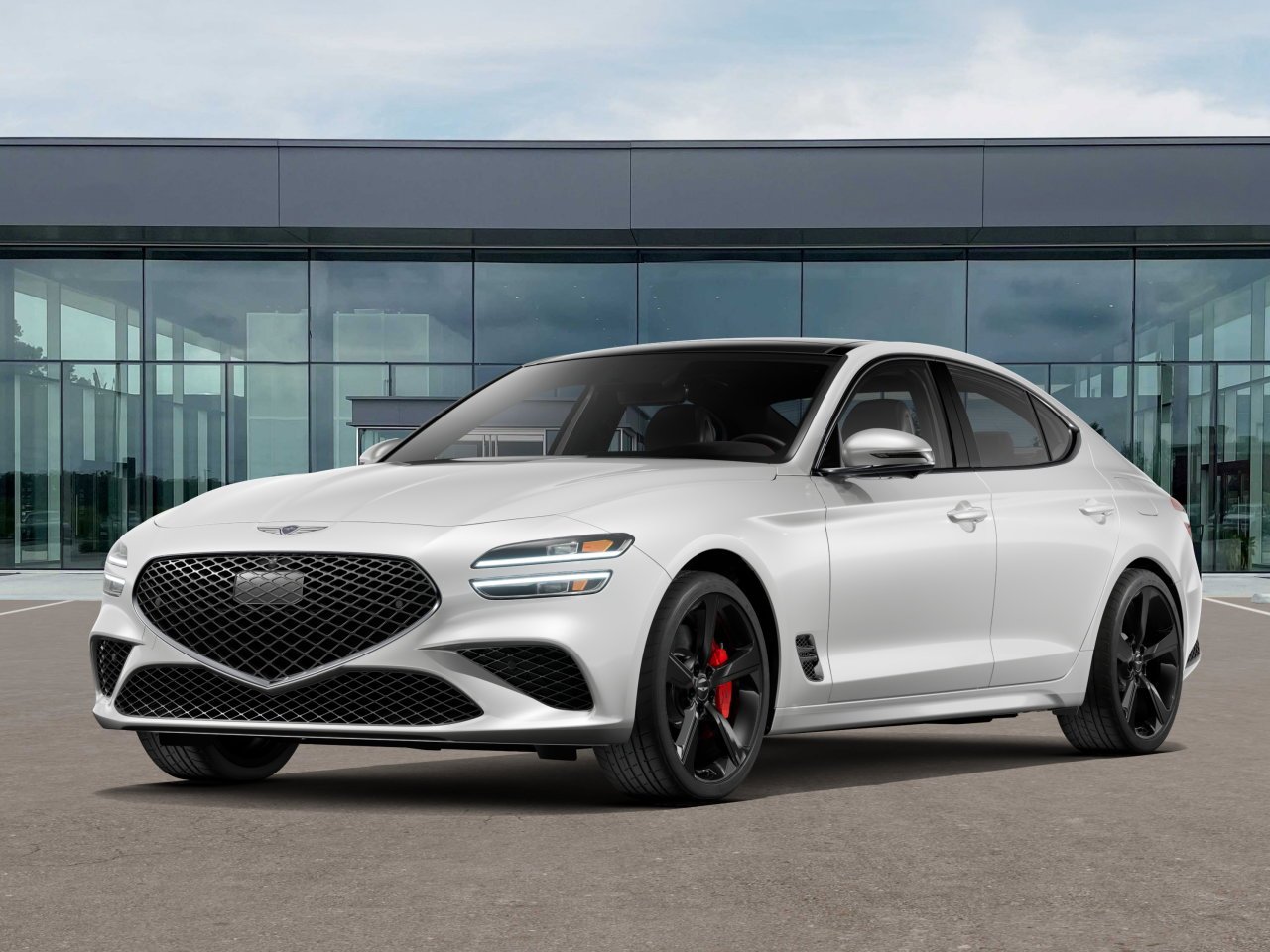 New 2026 White Genesis 3.3T Sport Prestige image 14