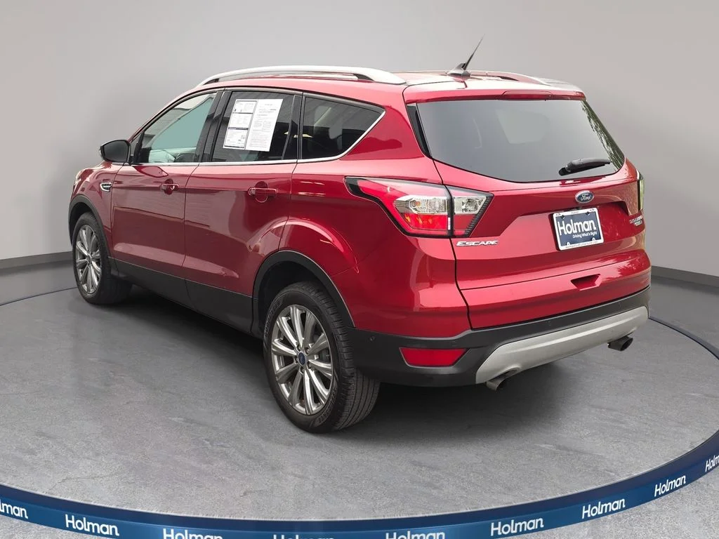 Used 2018 Red Ford Titanium image 7