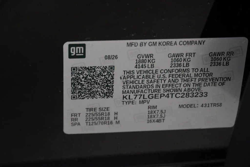 New 2026 Mosaic Black Metallic Chevrolet 1RS image 42