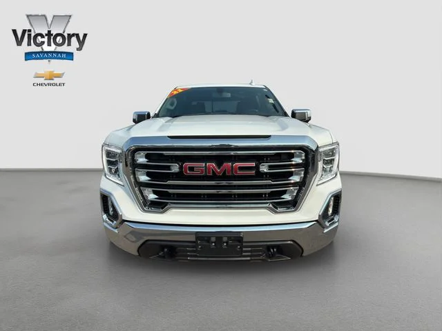 Used 2021 GMC Sierra 1500 SLT with VIN 3GTU9DED8MG377350 for sale in Kansas City