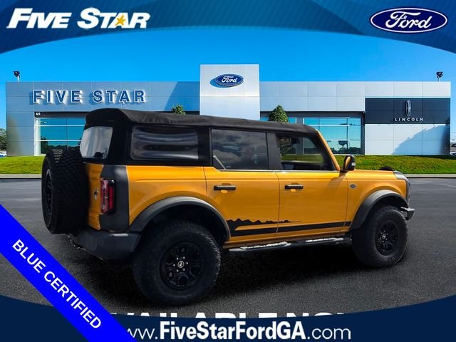 Certified Used 2022 Orange Metallic Ford Wildtrak image 8