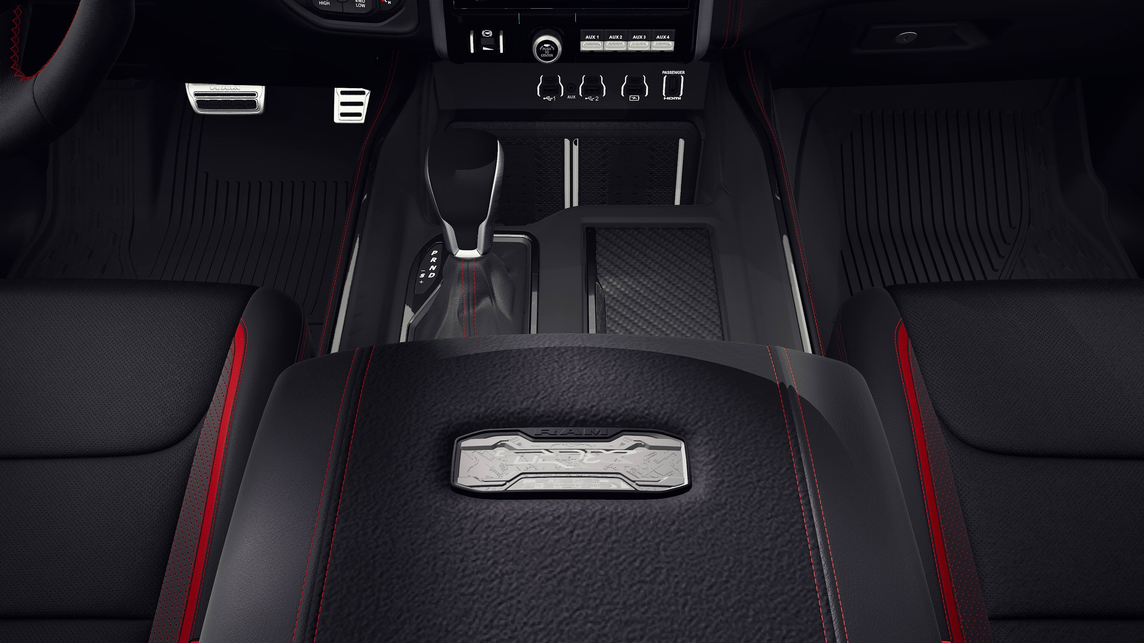 New 2027 Diamond Black Crystal Pearl-Coat Exterior Paint RAM TRX image 16