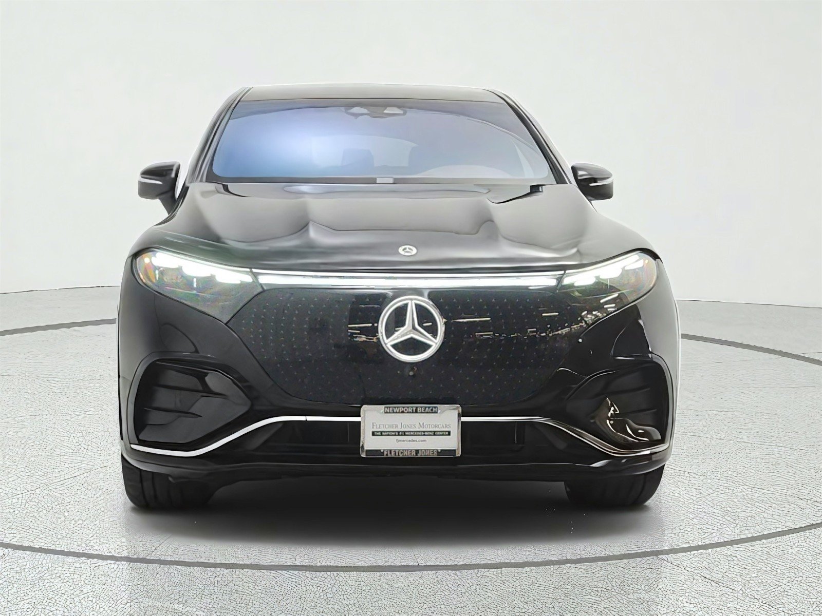 Certified Used 2023 Obsidian Black Metallic Mercedes-Benz EQS 580 4MATIC® SUV image 2