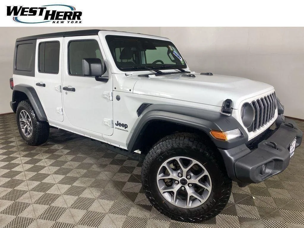 Used 2026 Bright White Clearcoat Jeep Sport S image 28