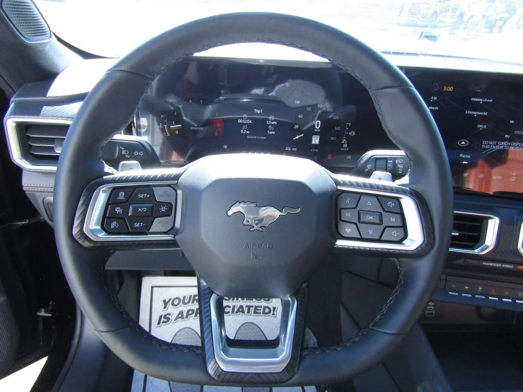 New 2025 Shadow Black Ford GT Premium Convertible image 17