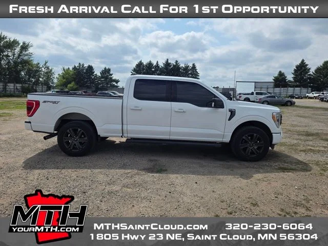 Certified Used 2023 White Ford XLT image 1
