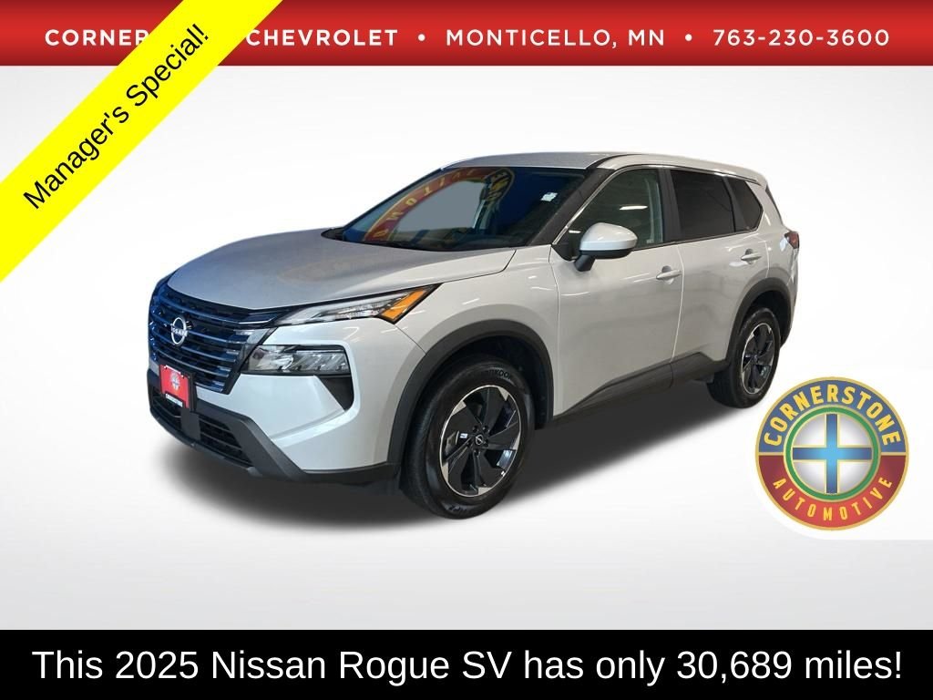 Used 2025 Silver Nissan SV image 1