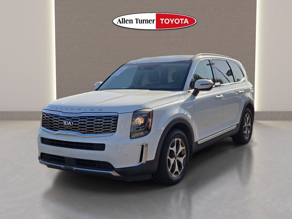 Used 2020 White Kia EX image 3