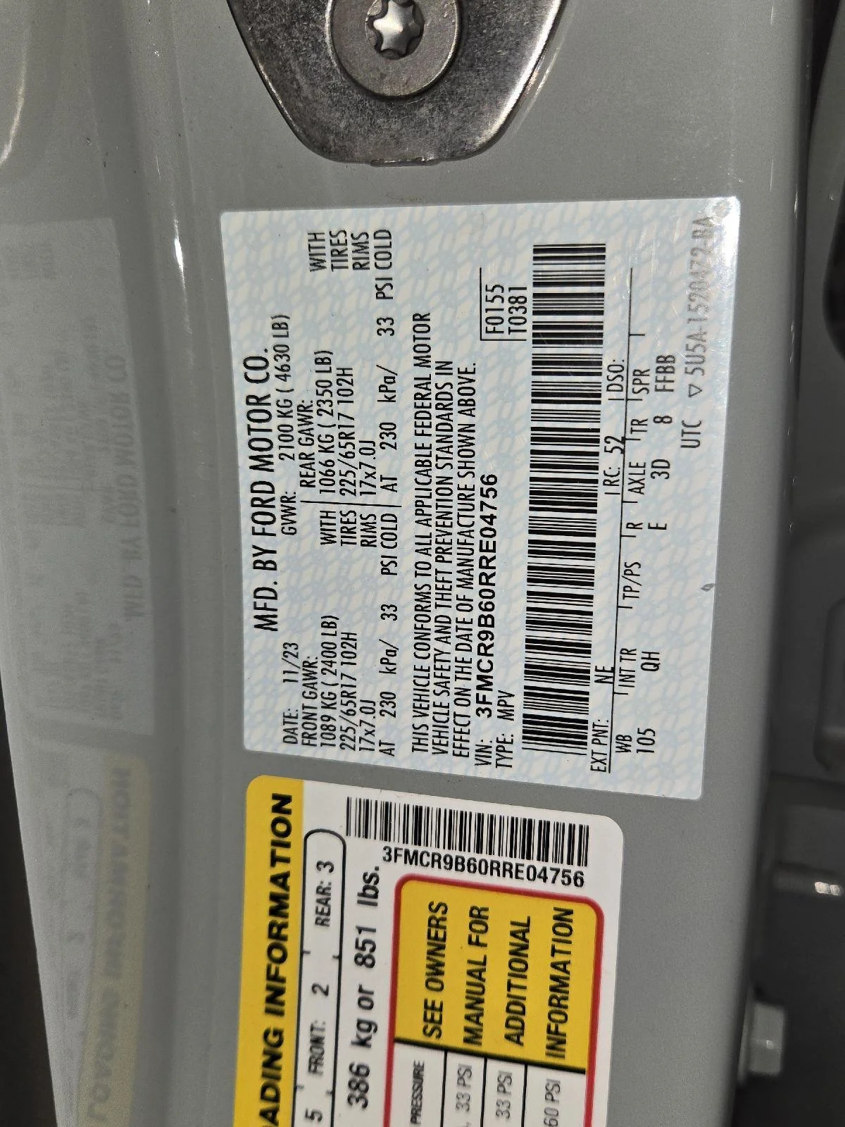 Used 2024 Cactus Gray Ford Big Bend image 67