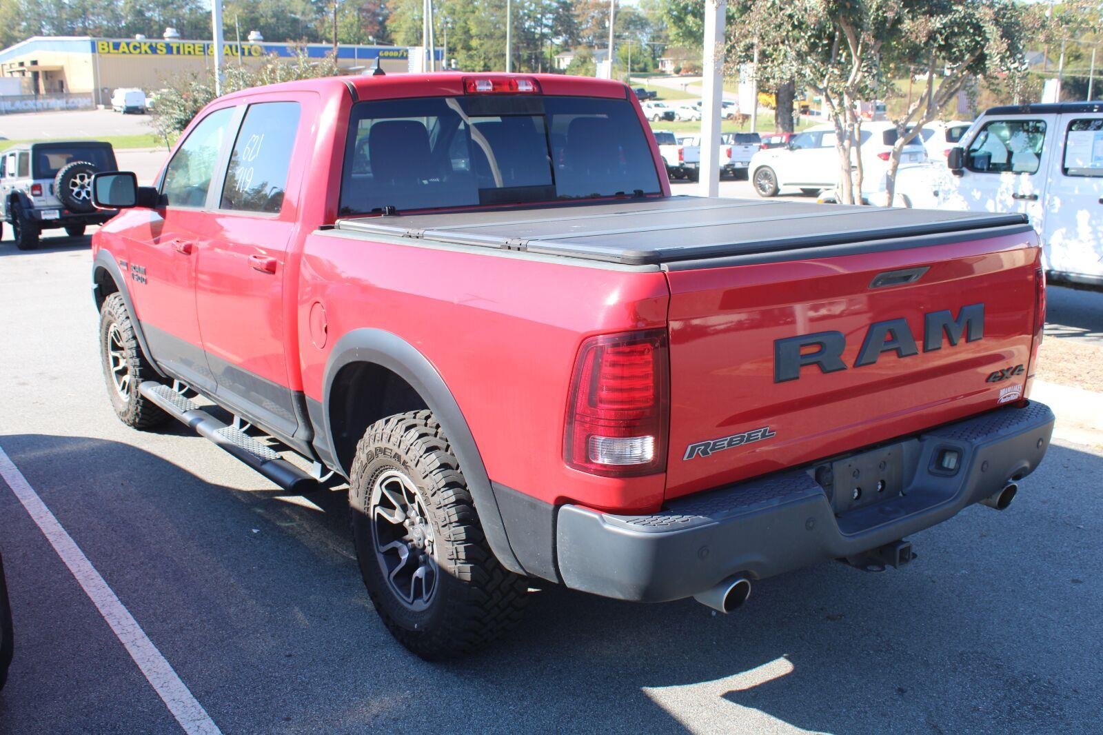 Used 2017 Flame Red Clearcoat Ram Rebel image 6