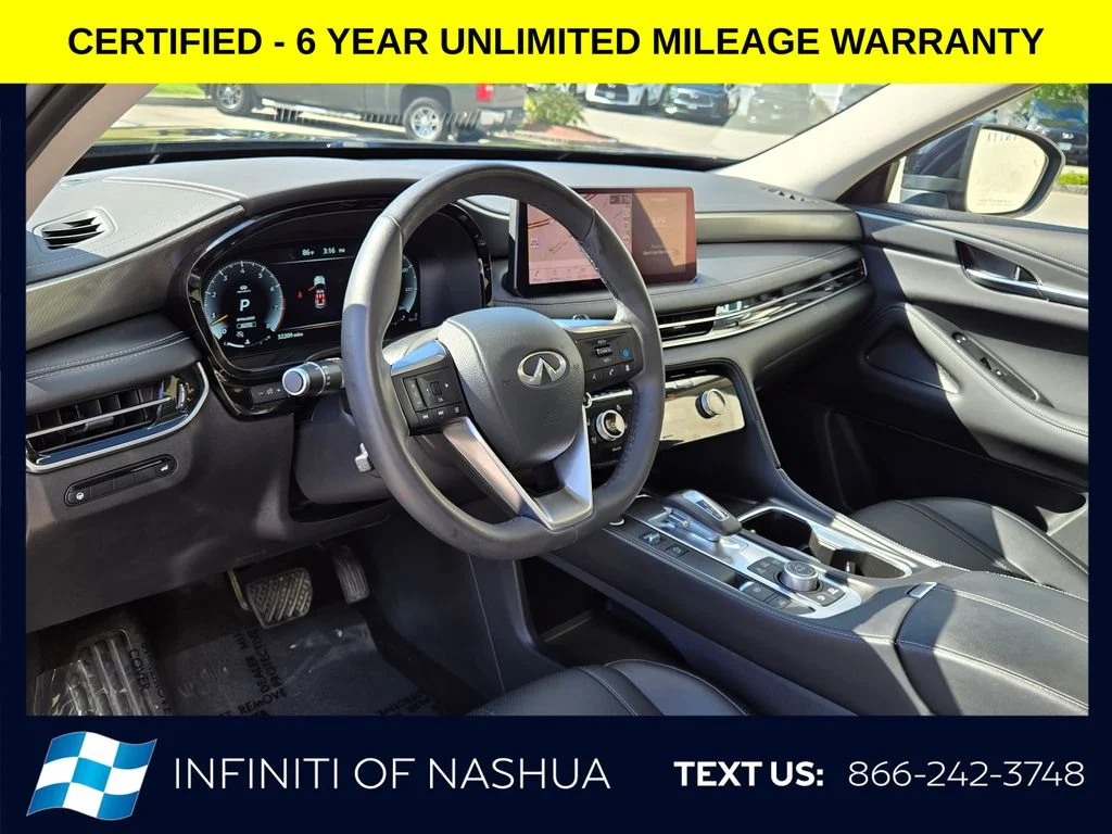 Certified Used 2024 Black INFINITI LUXE image 5