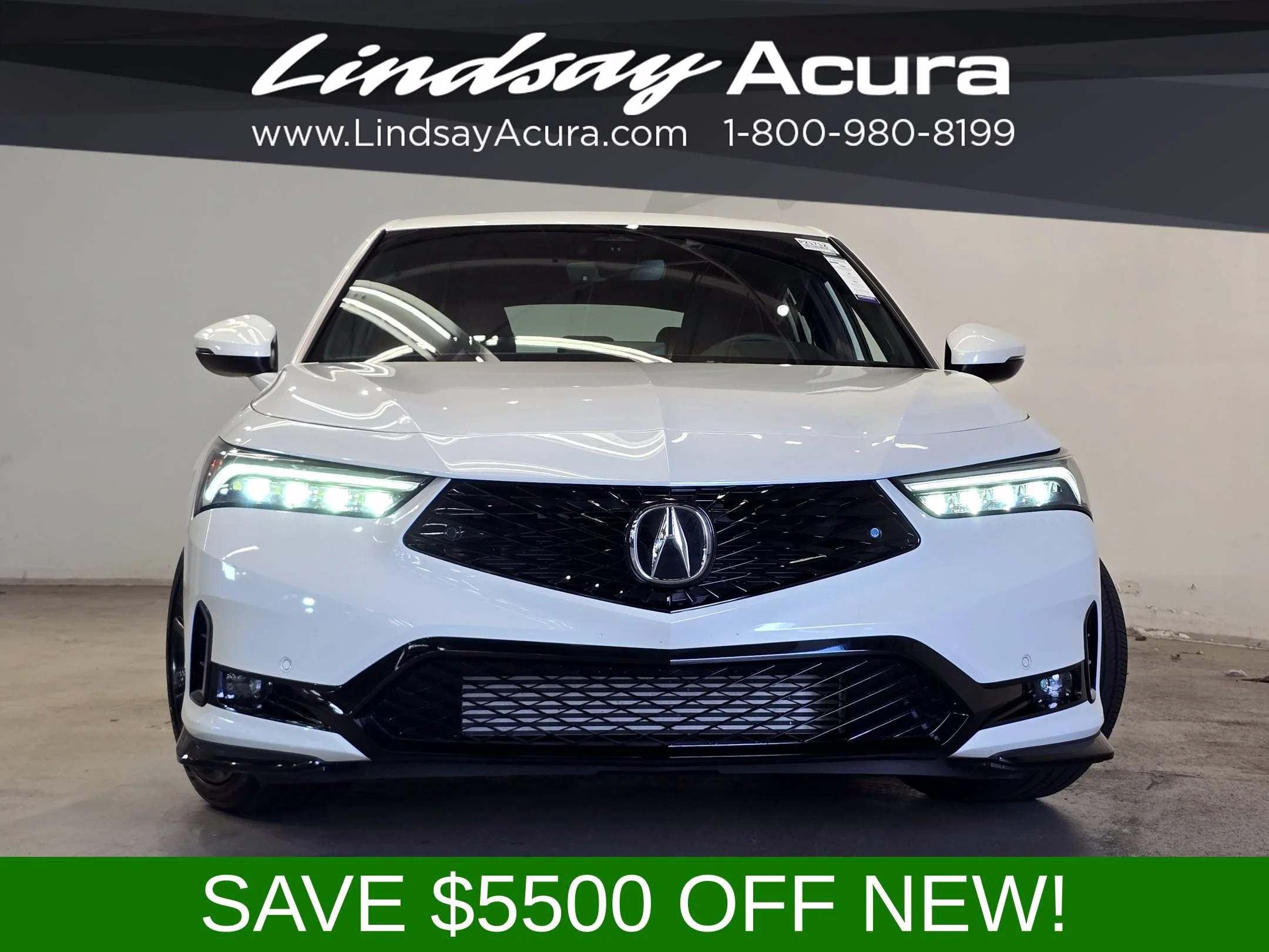 Used 2026 Platinum White Pearl Acura A-Spec Tech Package image 2