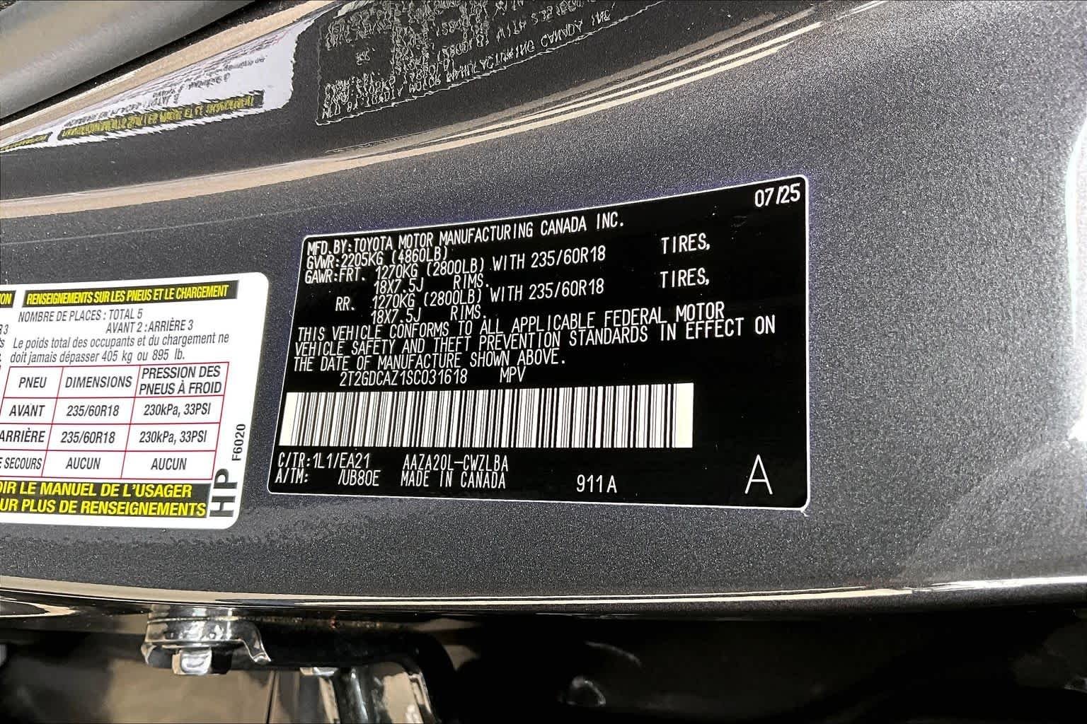 Used 2025 Cloudburst Gray Lexus Premium image 37