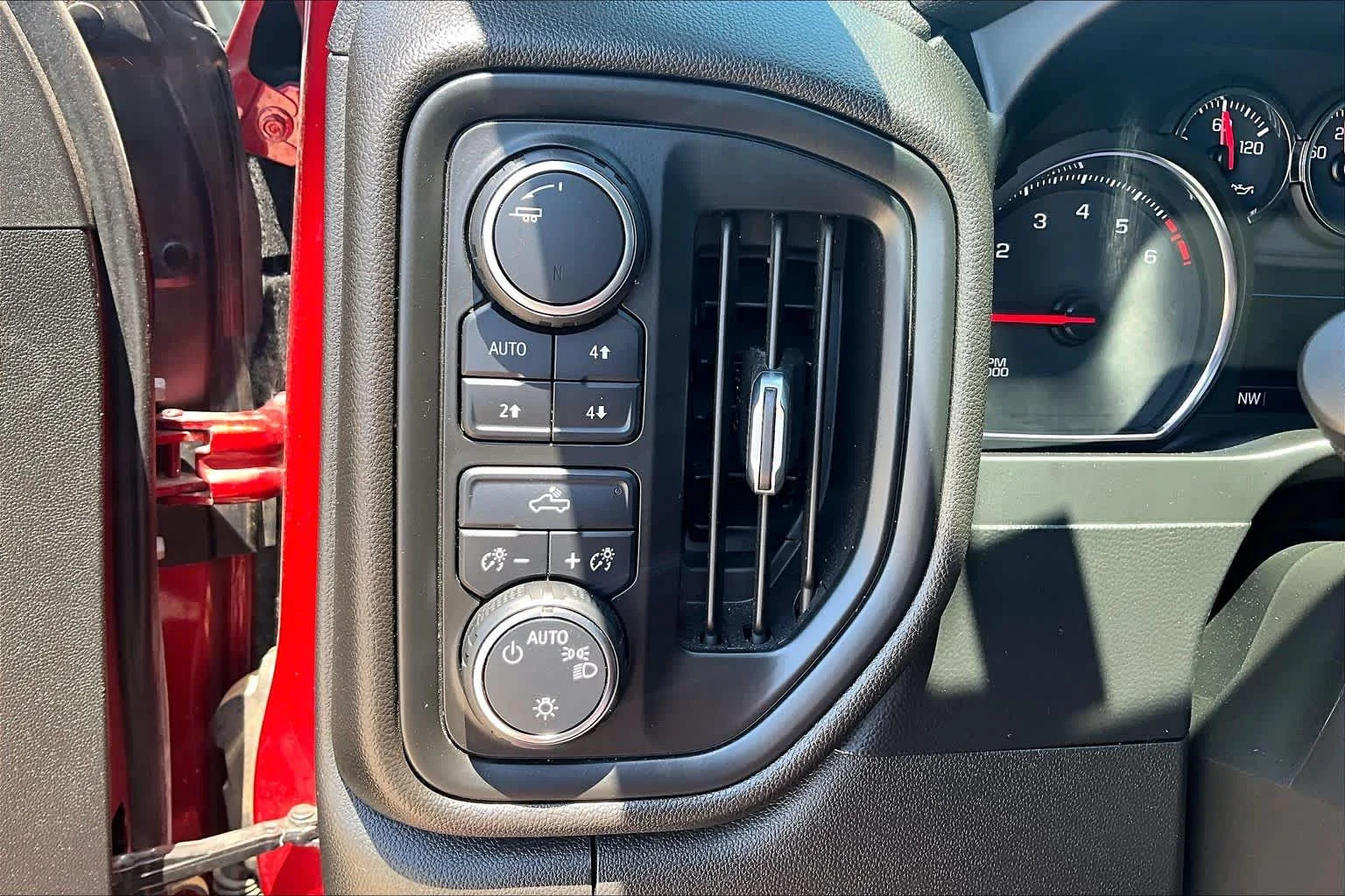 Used 2021 Cherry Red Tintcoat Chevrolet Custom Trail Boss image 34