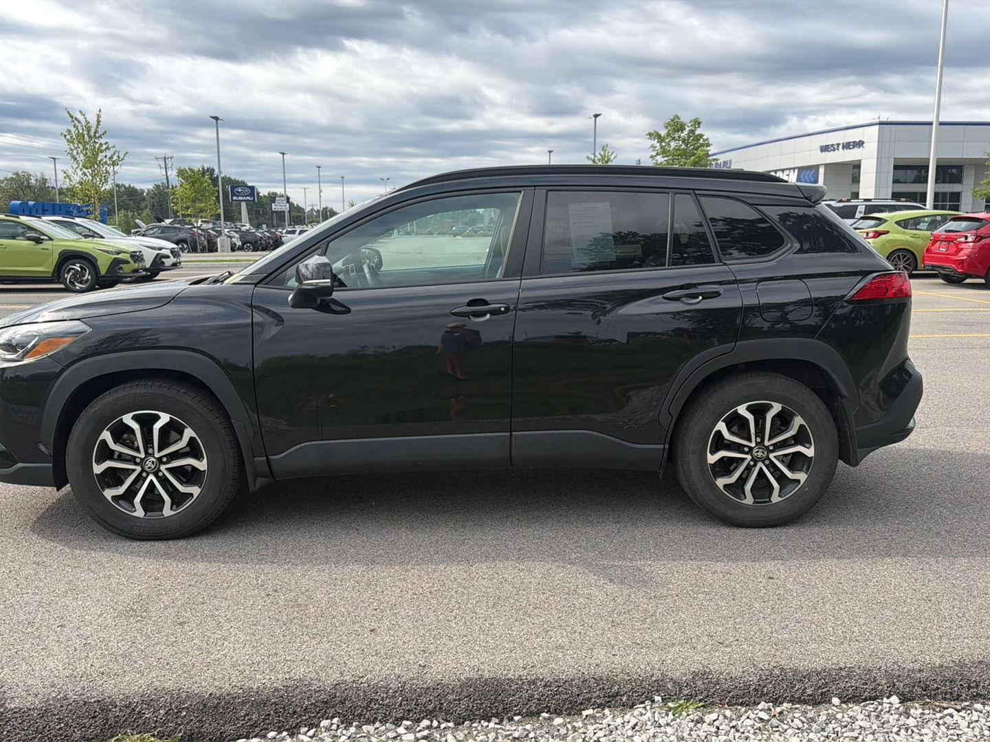 Used 2023 Jet Black Toyota Hybrid XSE image 7