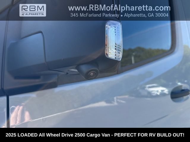 New 2025 Silver Gray Mercedes-Benz 2500 High Roof All Wheel Drive with 144 Wheel Base image 15